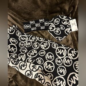 Michael Kors scarf and hat set